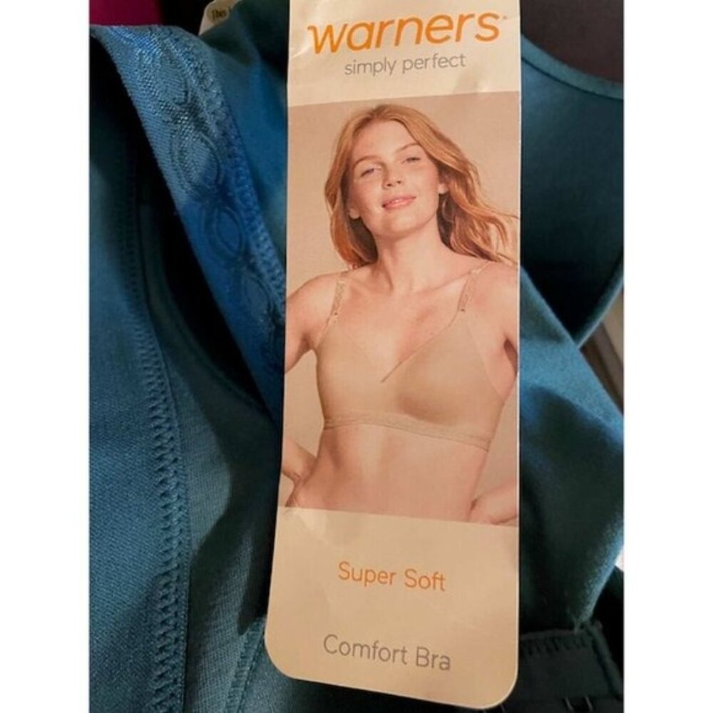 Simply Perfect by Warner's Supersoft Wireless Lightly Lined Comfort Bra 36A - Picture 5 of 6